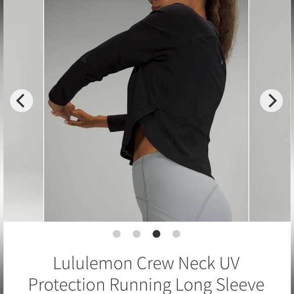 Lululemon Crew Neck UV
Protection Running Long Sleeve - Picture 3 of 8